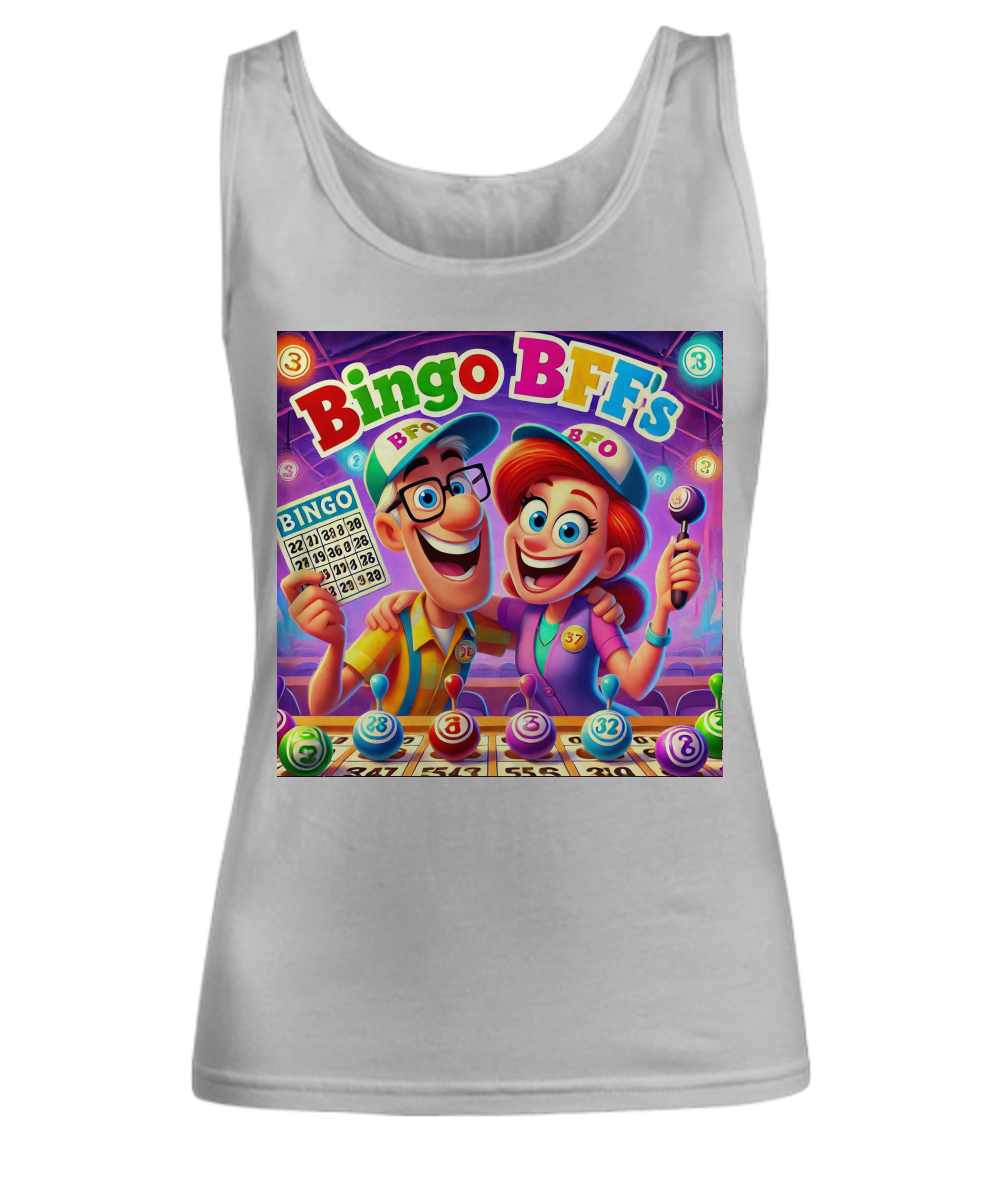 Bingo BFFS 2 - Unisex Tank Top/Women's Tank Top - Gift for Her - Gift for Him