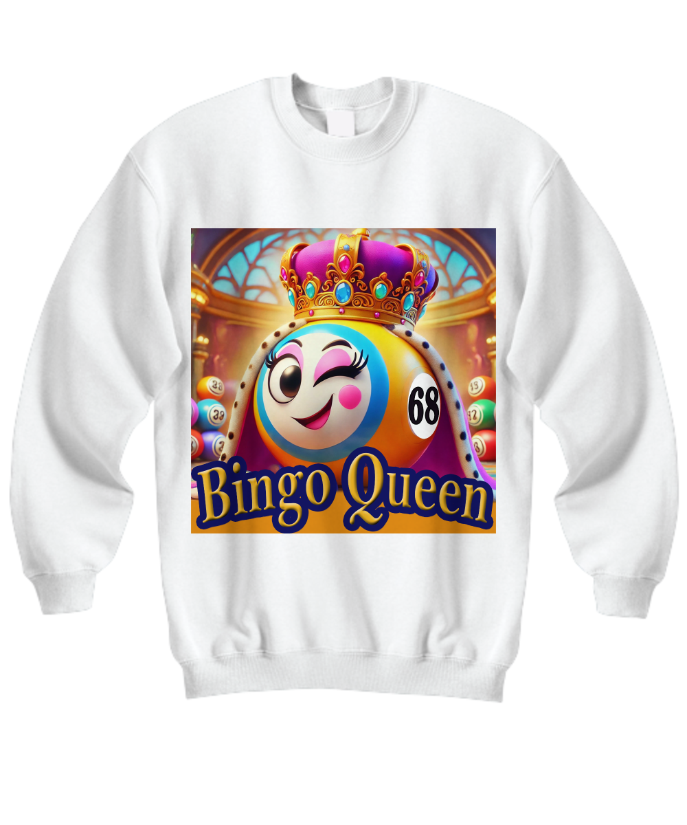 Bingo Queen - Hoodie/Sweatshirt - Gift for Her