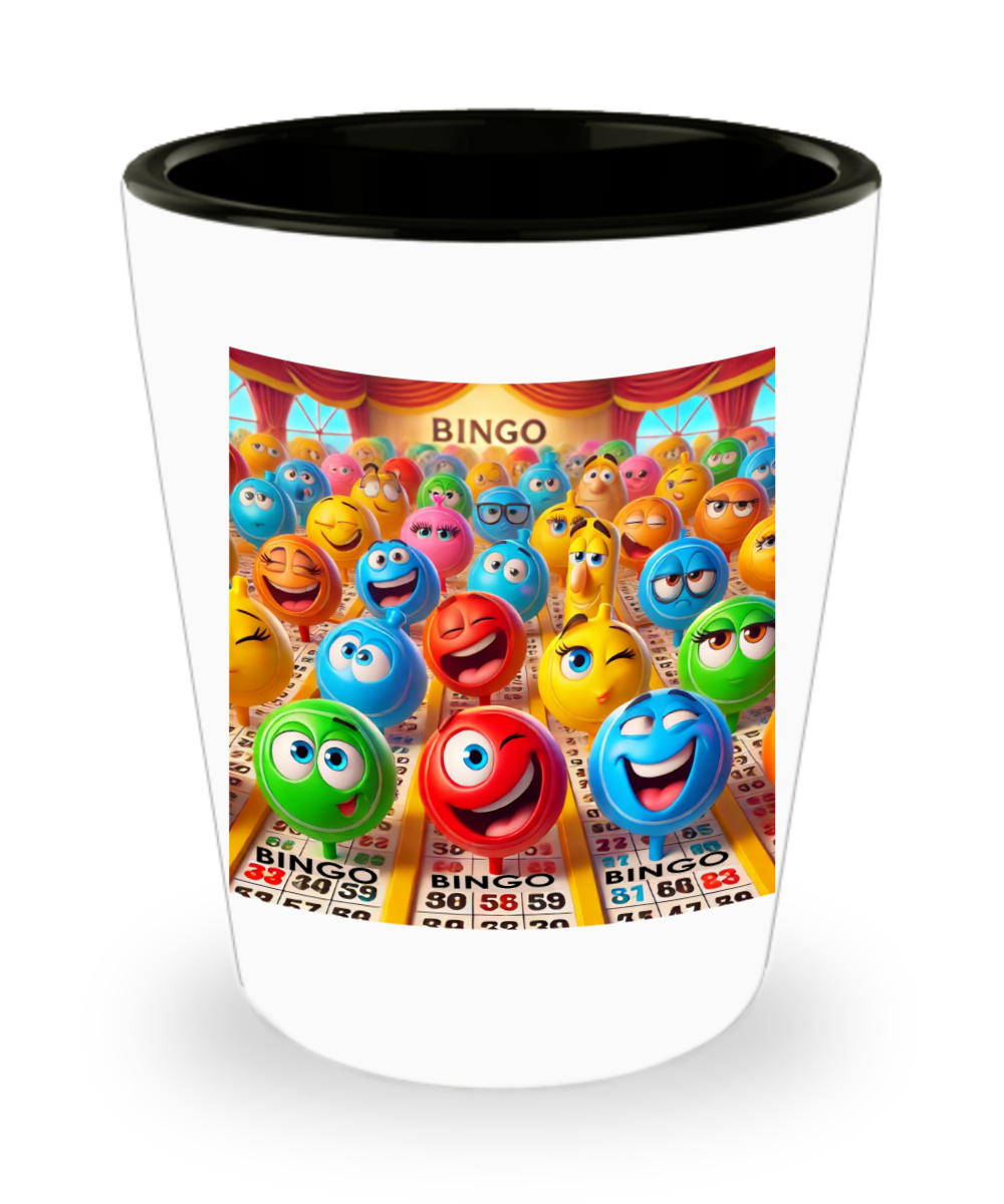 Bingo 2 - Shot Glass - Gift for Her - Gift for Him