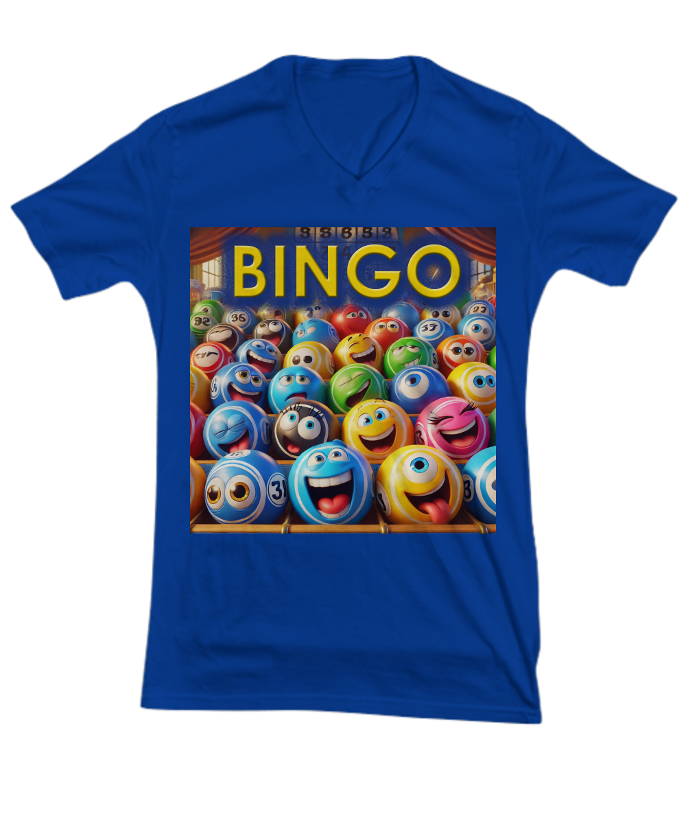 Bingo 1 - V-Neck Tee/Premium Tee - Gift for Her - Gift for Him