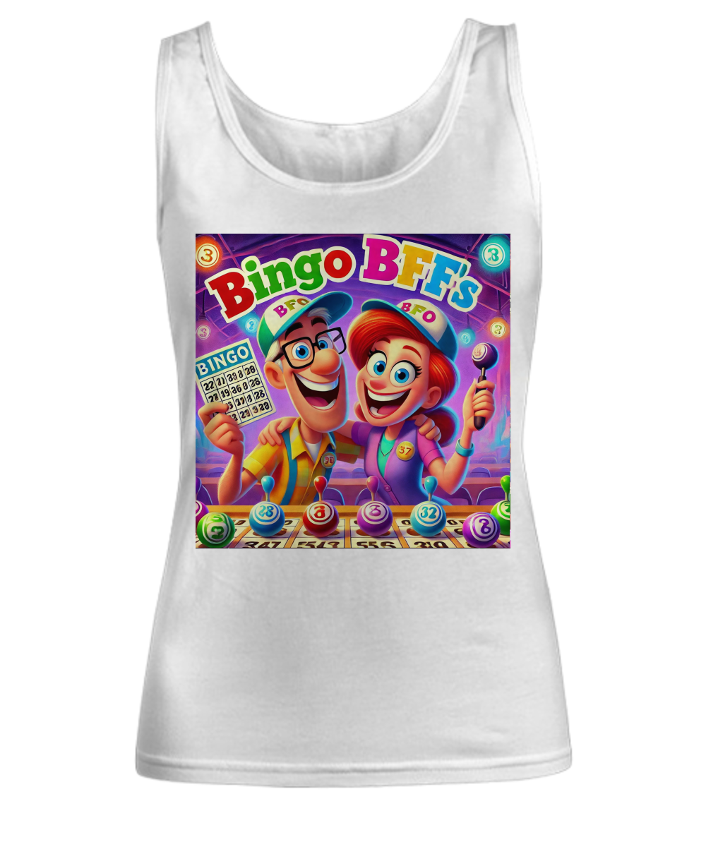 Bingo BFFS 2 - Unisex Tank Top/Women's Tank Top - Gift for Her - Gift for Him