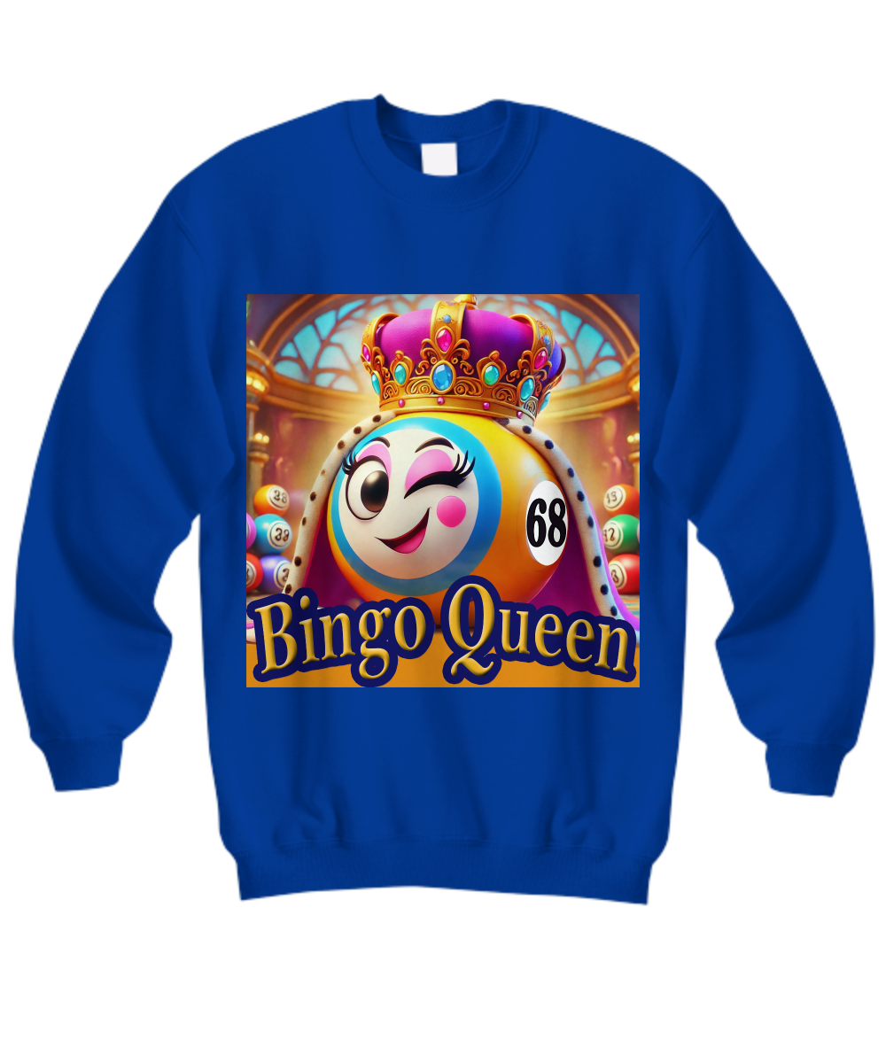 Bingo Queen - Hoodie/Sweatshirt - Gift for Her