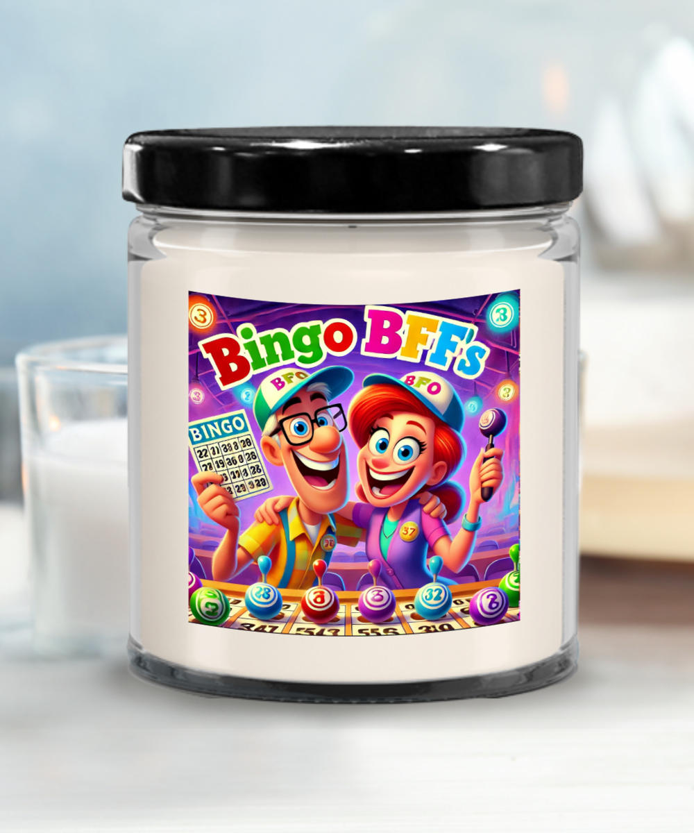 Bingo BFFS 2 - 9oz & 16oz Candle - Gift for Her