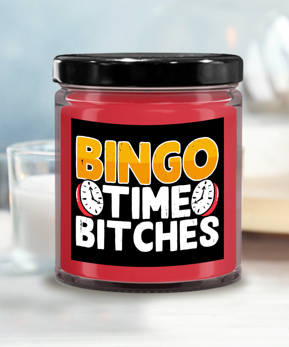 Bingo Time Bitches - 9oz & 16oz Candle - Gift for Her