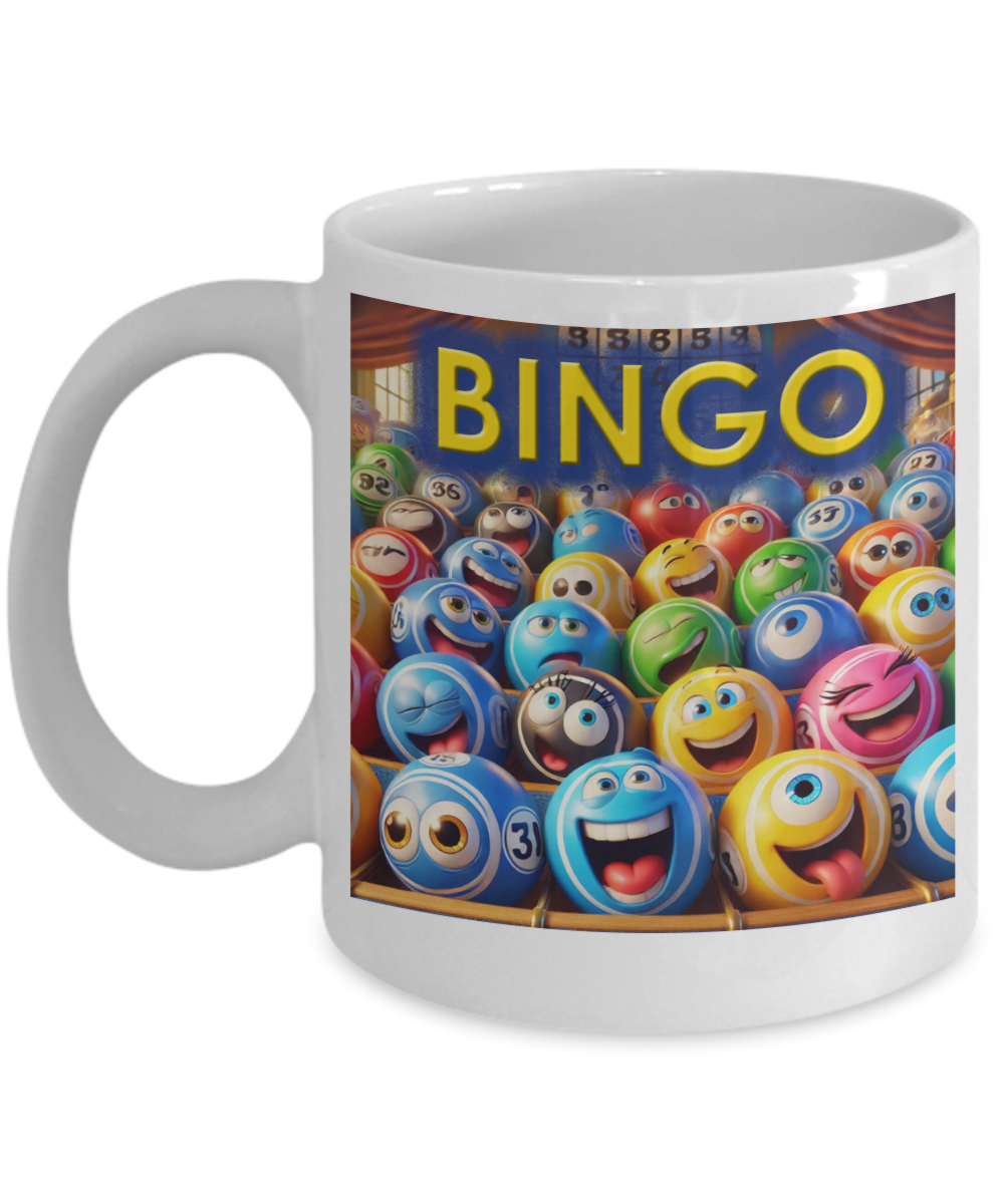 BINGO - 11oz & 15oz Mug - Gift for Her - Gift for Him