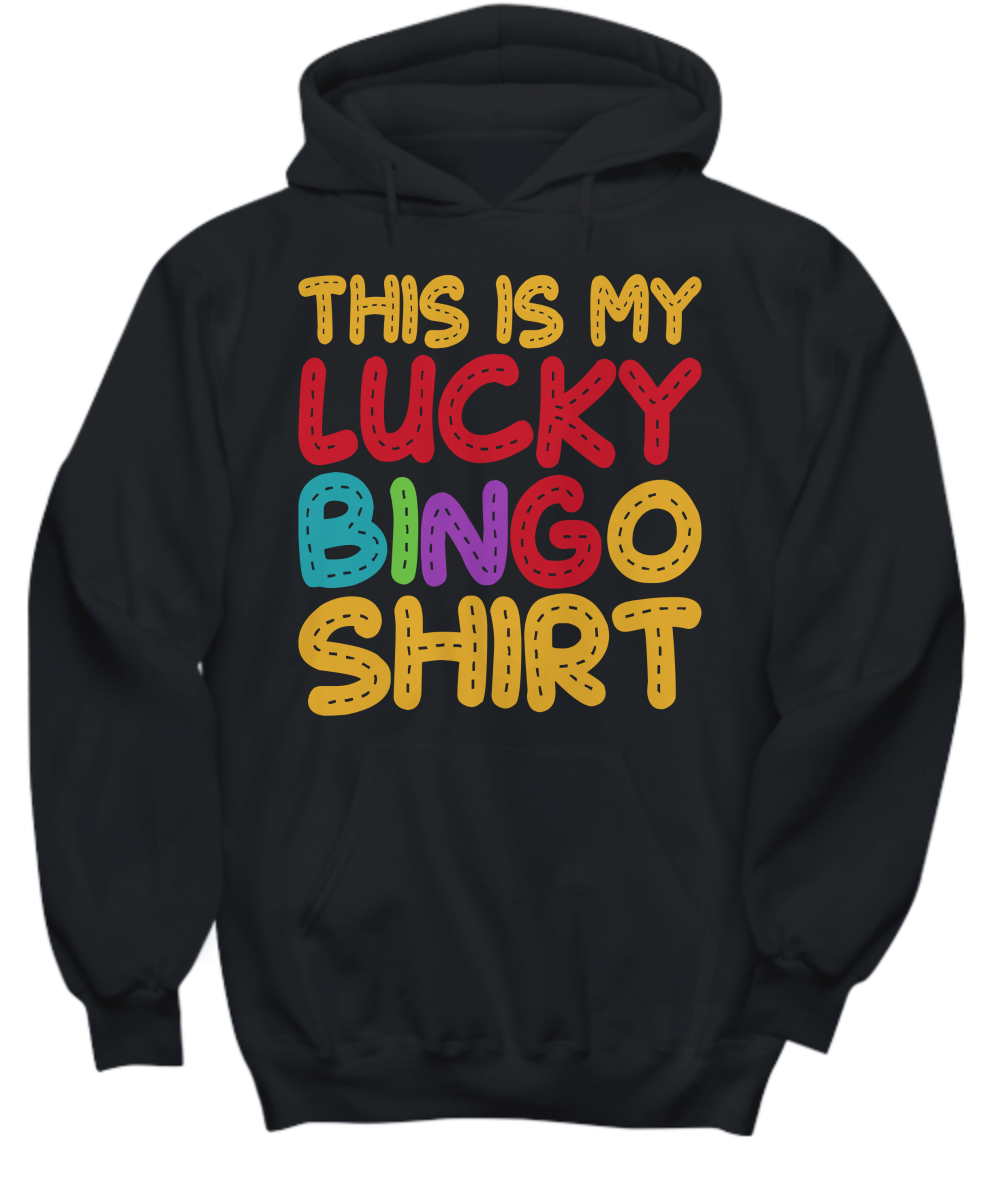 This Is My Lucky Bingo Shirt - Hoodie/Sweatshirt - Gift for Her - Gift for Him