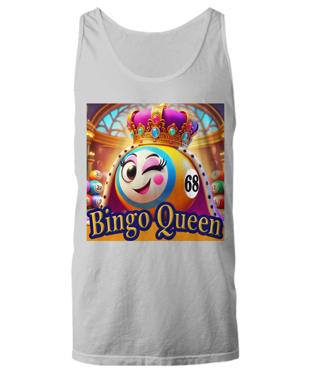 Bingo Queen - Unisex Tank Top/Women's Tank Top - Gift for Her