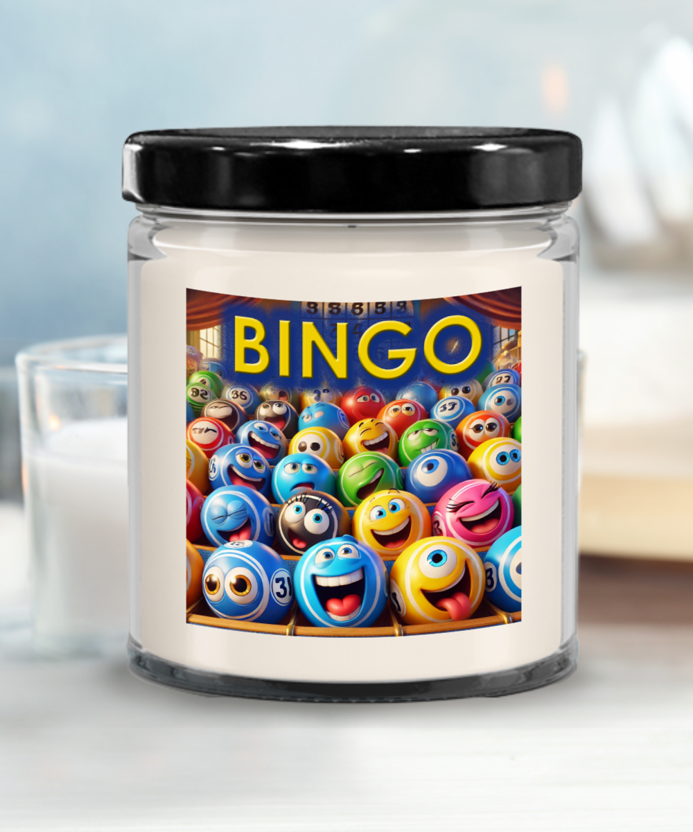 Bingo 1 - 9oz & 16oz Candle - Gift for Her