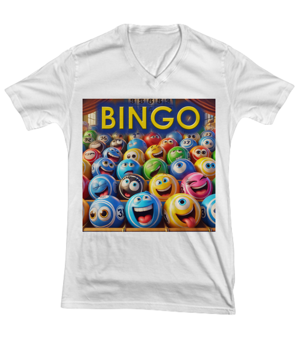 Bingo 1 - V-Neck Tee/Premium Tee - Gift for Her - Gift for Him