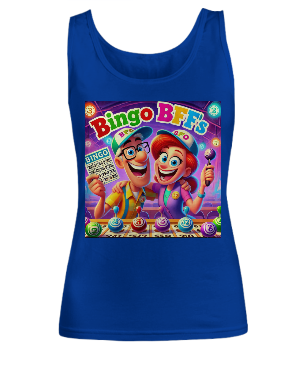 Bingo BFFS 2 - Unisex Tank Top/Women's Tank Top - Gift for Her - Gift for Him