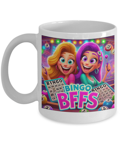 Bingo BFFS 1 - 11oz & 15oz Mug - Gift for Her