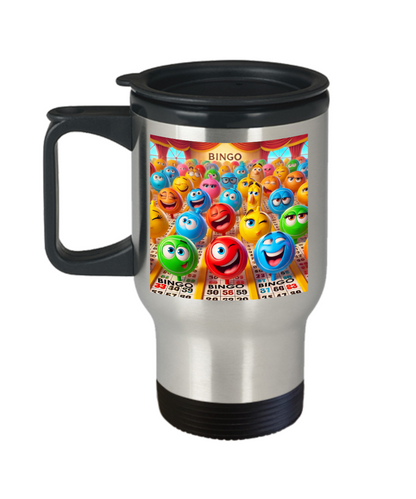 Bingo 2 - Travel Mug - Gift for Her - Gift for Him