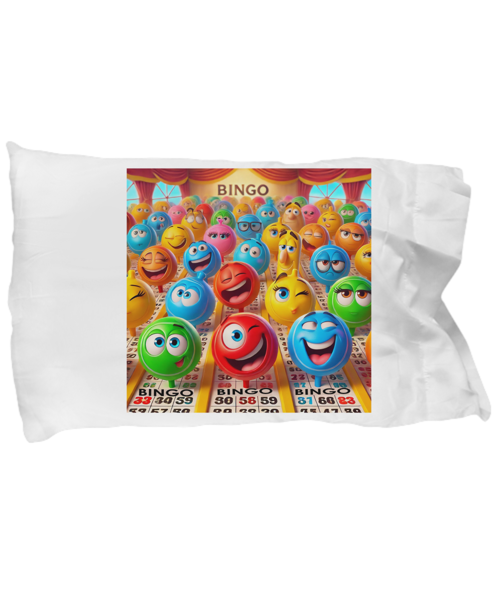 Bingo 2 - Pillow Case - Gift for Her - Gift for Him