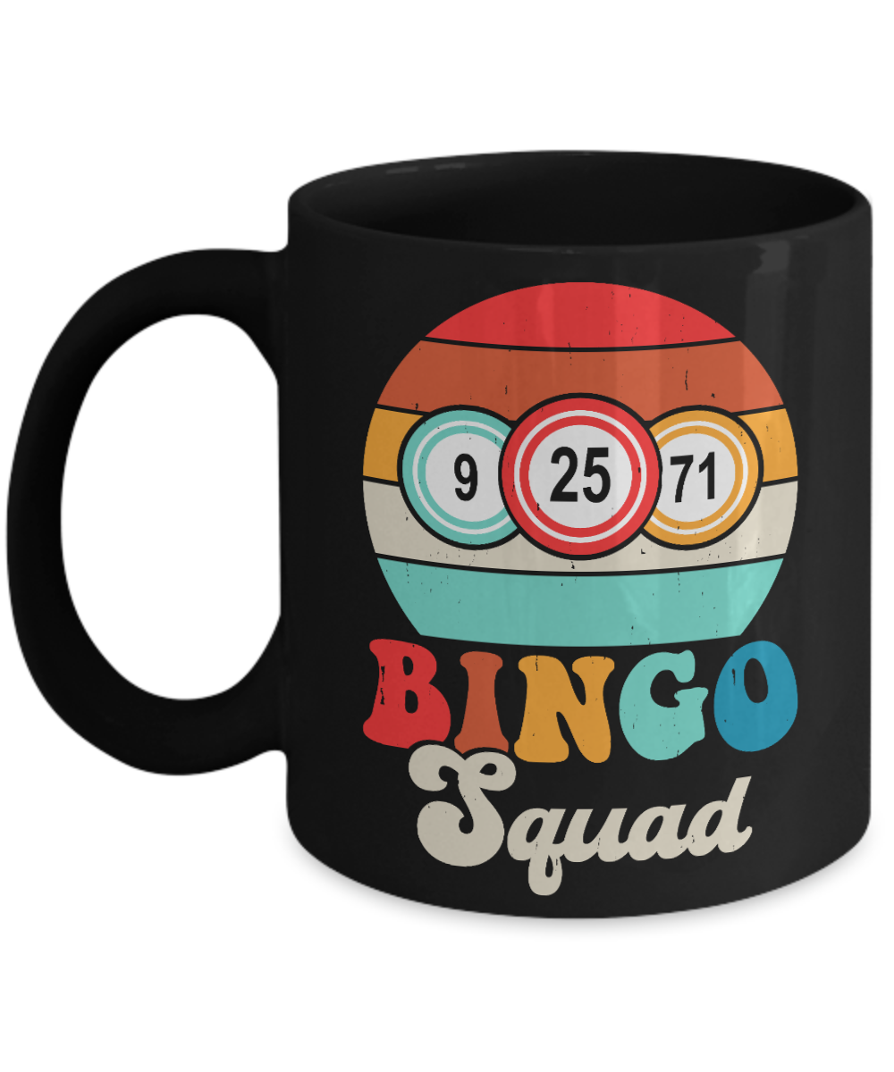 Bingo Squad - 11oz & 15oz Mug - Gift for Her - Gift for Him