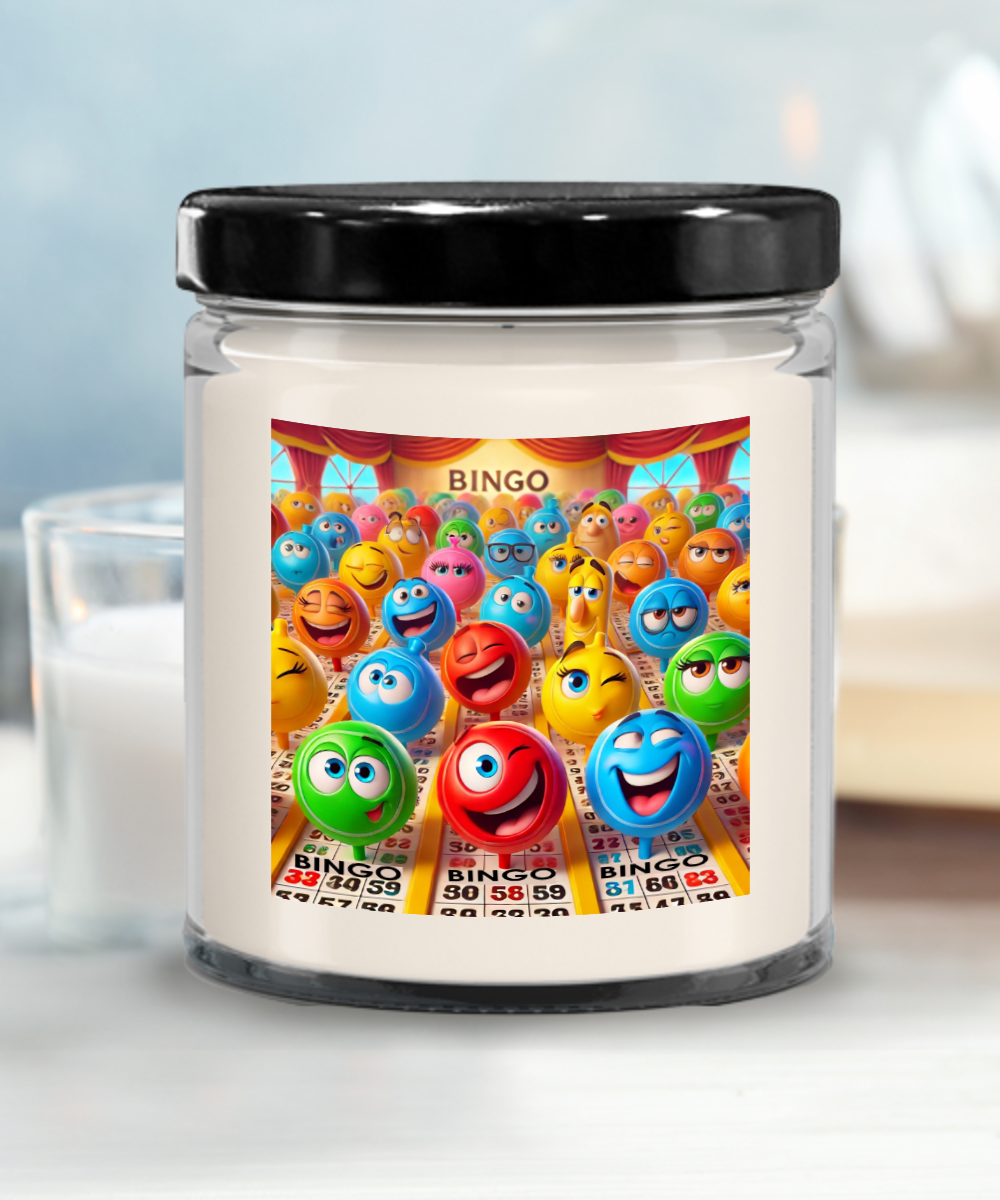 Bingo 2 - 9oz & 16oz Candle - Gift for Her