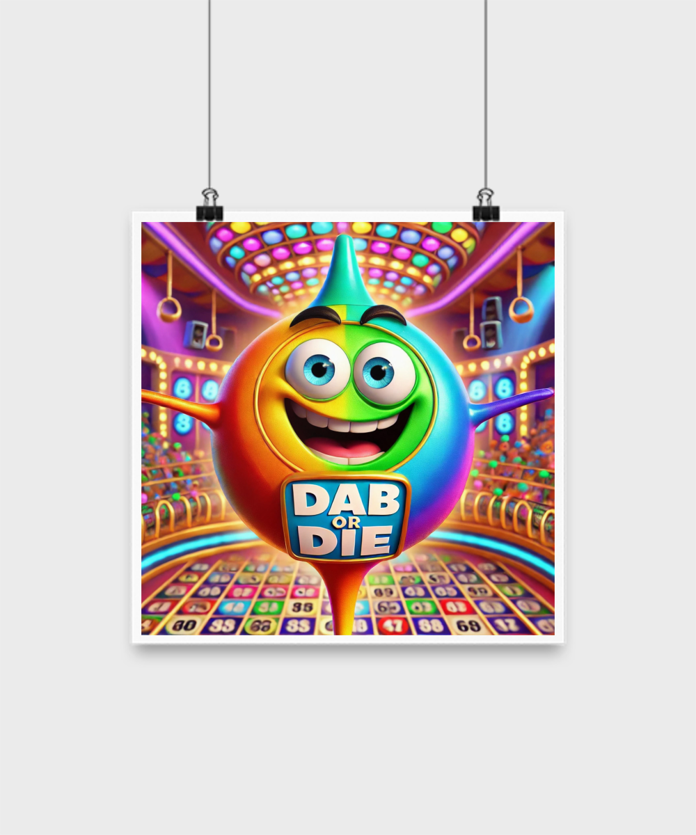 Dab Or Die 2 - Poster - Gift for Her - Gift for Him