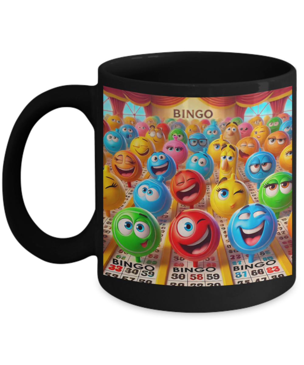 Bingo 2 - 11oz & 15oz Mug - Gift for Her - Gift for Him