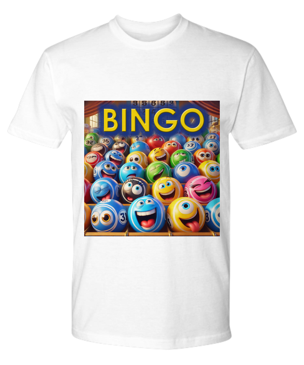 Bingo 1 - V-Neck Tee/Premium Tee - Gift for Her - Gift for Him