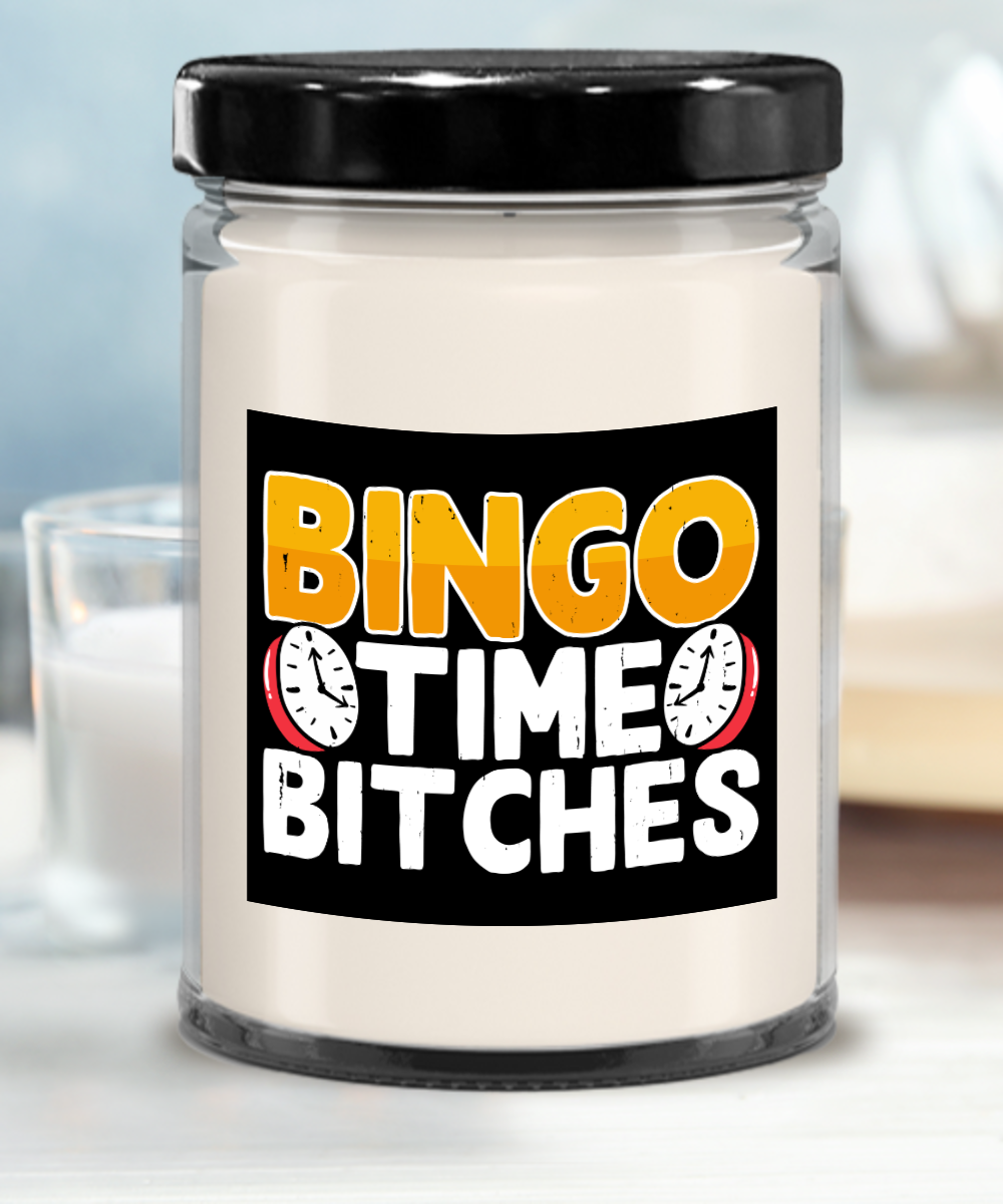 Bingo Time Bitches - 9oz & 16oz Candle - Gift for Her