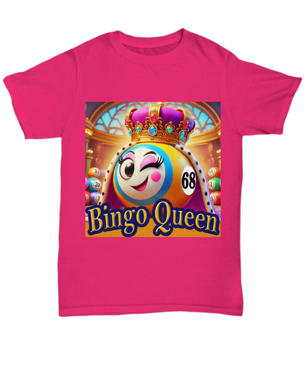 Bingo Queen - Unisex Tee/Women's Tee - Gift for Her