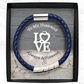 To My Husband, Always & Forever - Man Bracelet - Gift for Husband