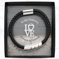 To My Husband, Always & Forever - Man Bracelet - Gift for Husband