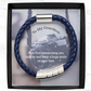 To My Grandson, May God Always Keep You Healthy - Man Bracelet - Gift for Grandson