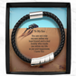 To My Son, You Are Not Only My Son Rather My Best Friend - Man Bracelet - Gift for Son