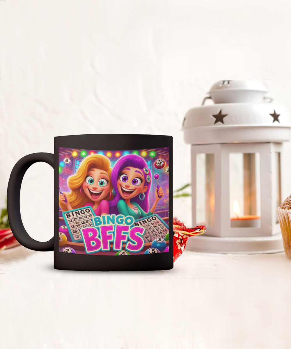 Bingo BFFS 1 - 11oz & 15oz Mug - Gift for Her