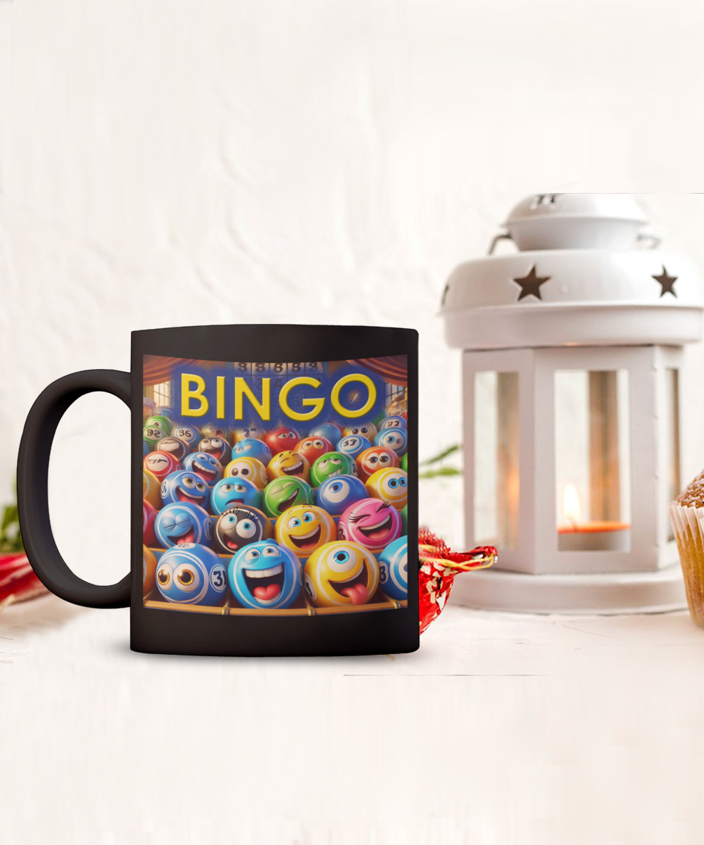 BINGO - 11oz & 15oz Mug - Gift for Her - Gift for Him