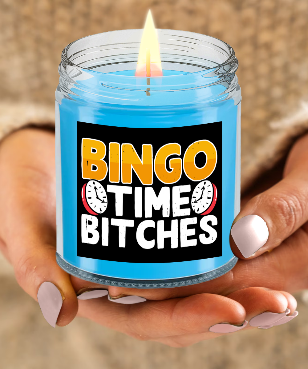 Bingo Time Bitches - 9oz & 16oz Candle - Gift for Her