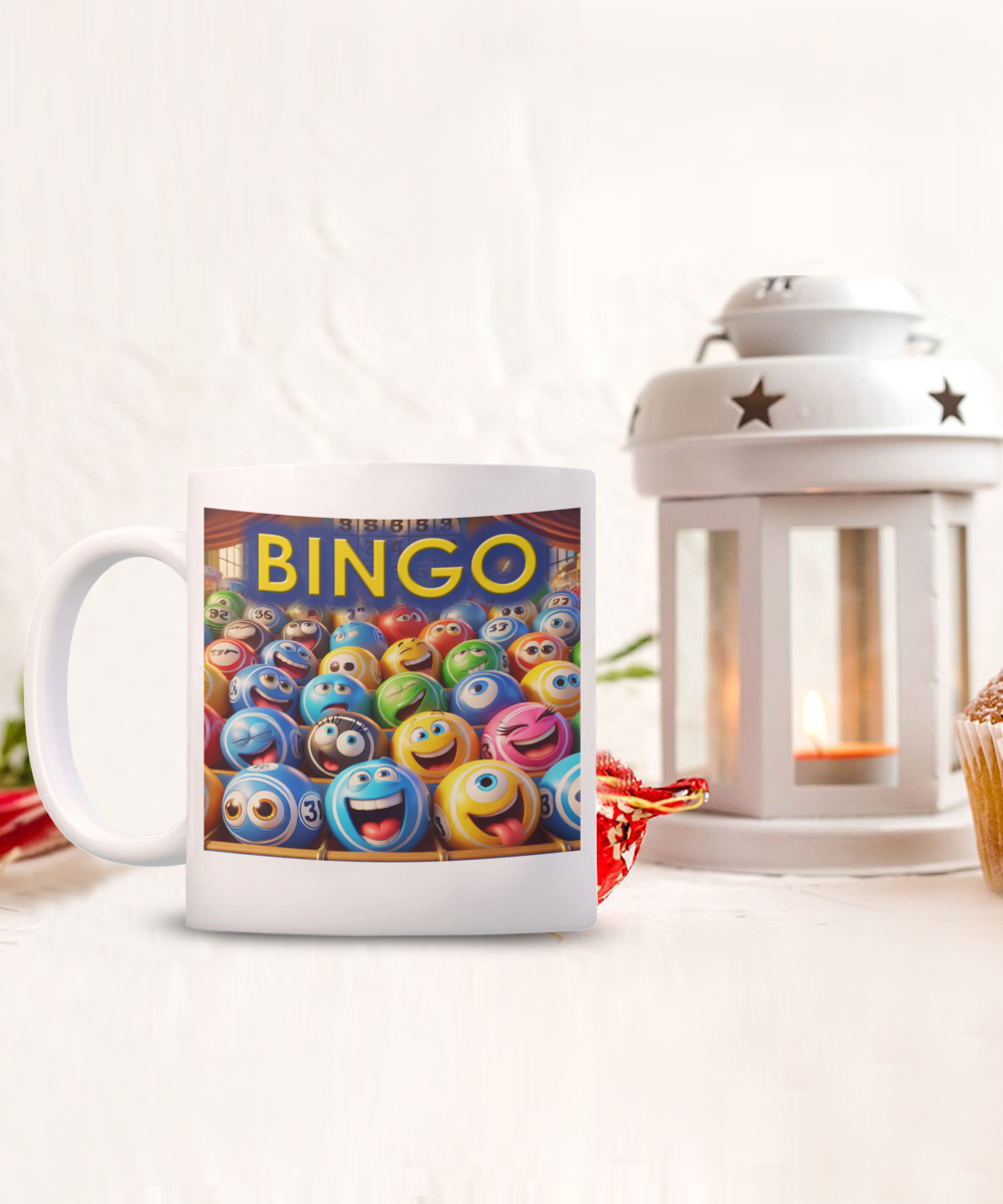 BINGO - 11oz & 15oz Mug - Gift for Her - Gift for Him