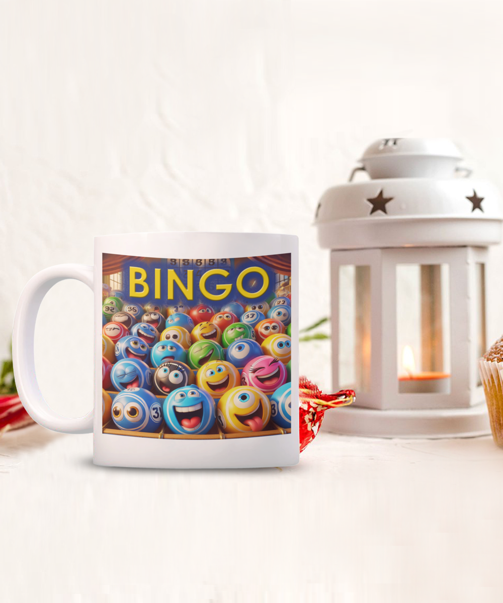 BINGO - 11oz & 15oz Mug - Gift for Her - Gift for Him