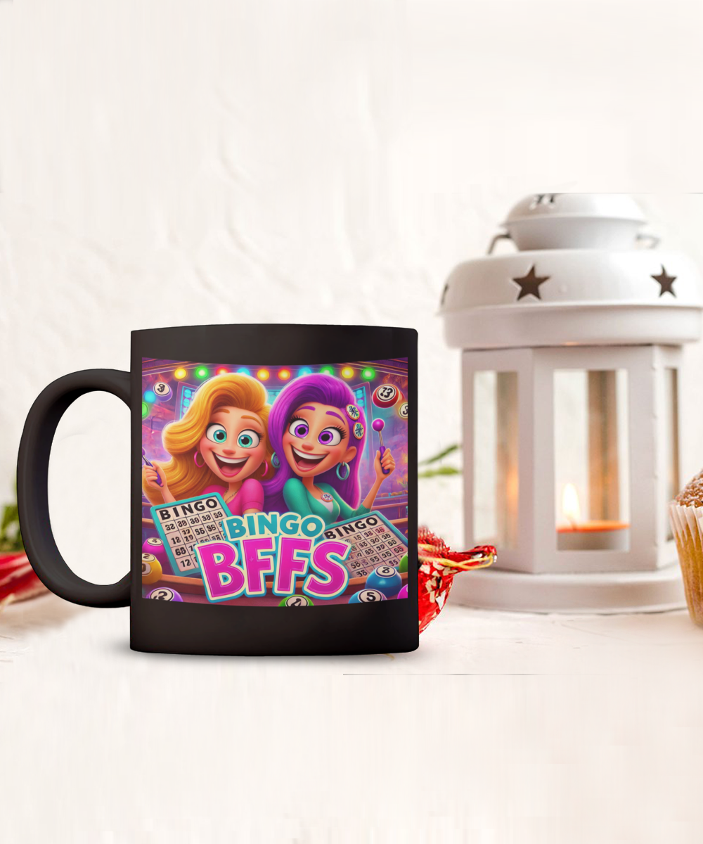 Bingo BFFS 1 - 11oz & 15oz Mug - Gift for Her