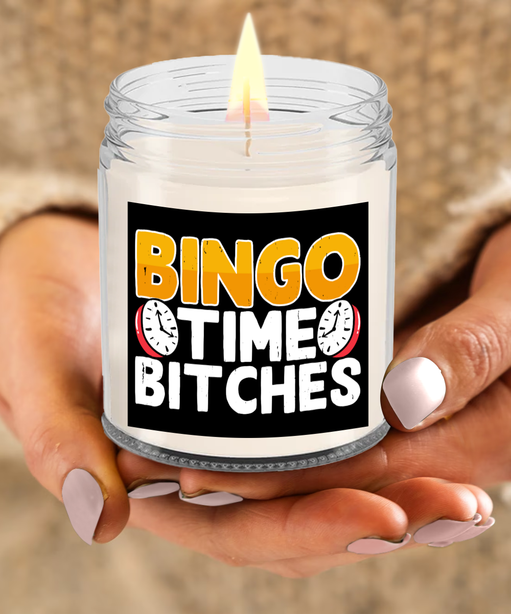 Bingo Time Bitches - 9oz & 16oz Candle - Gift for Her