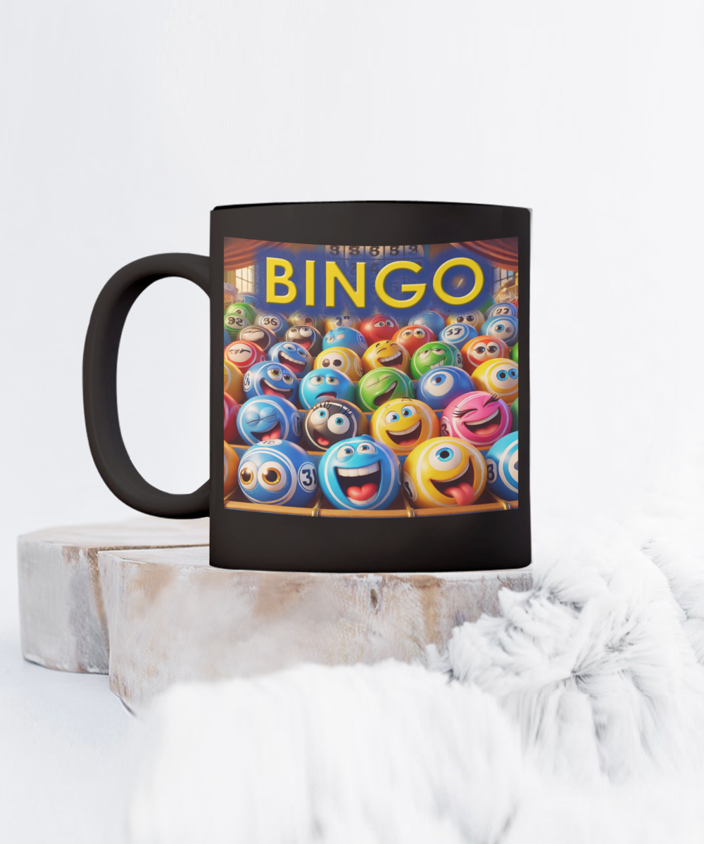 BINGO - 11oz & 15oz Mug - Gift for Her - Gift for Him