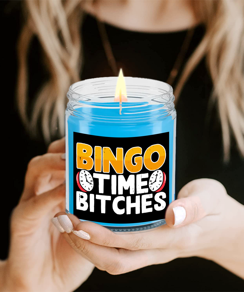 Bingo Time Bitches - 9oz & 16oz Candle - Gift for Her