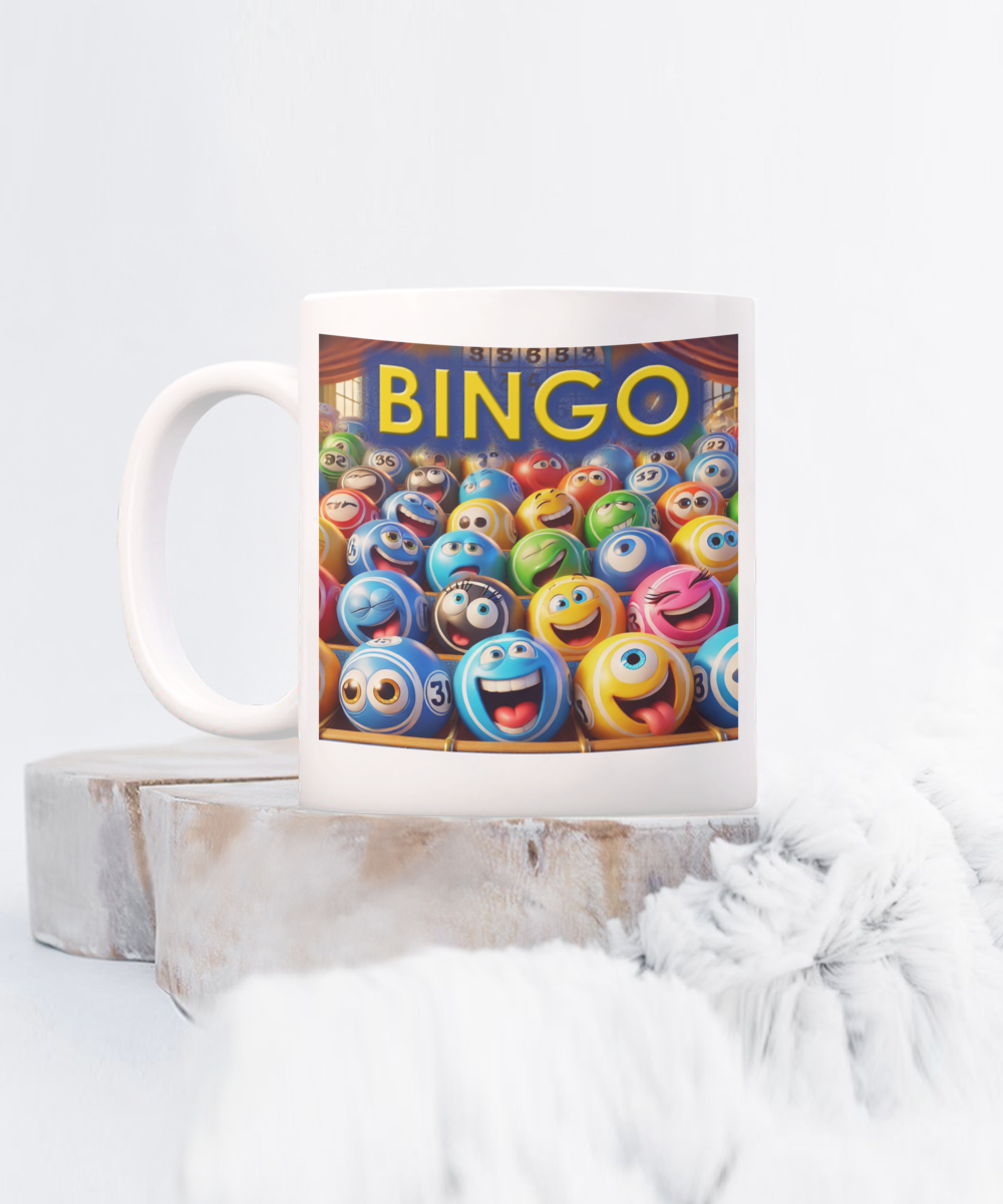 BINGO - 11oz & 15oz Mug - Gift for Her - Gift for Him