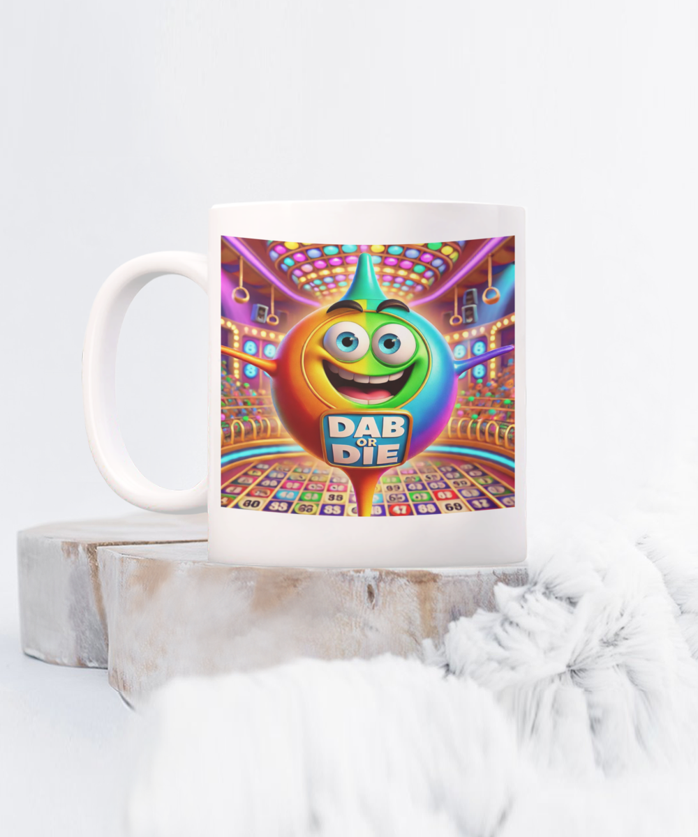 Dab Or Die - 11oz & 15oz Mug - Gift for Her - Gift for Him