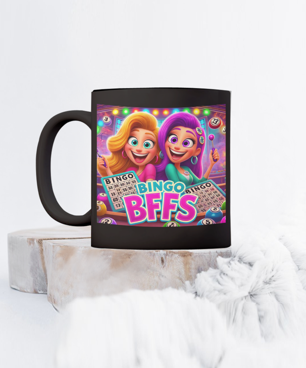 Bingo BFFS 1 - 11oz & 15oz Mug - Gift for Her