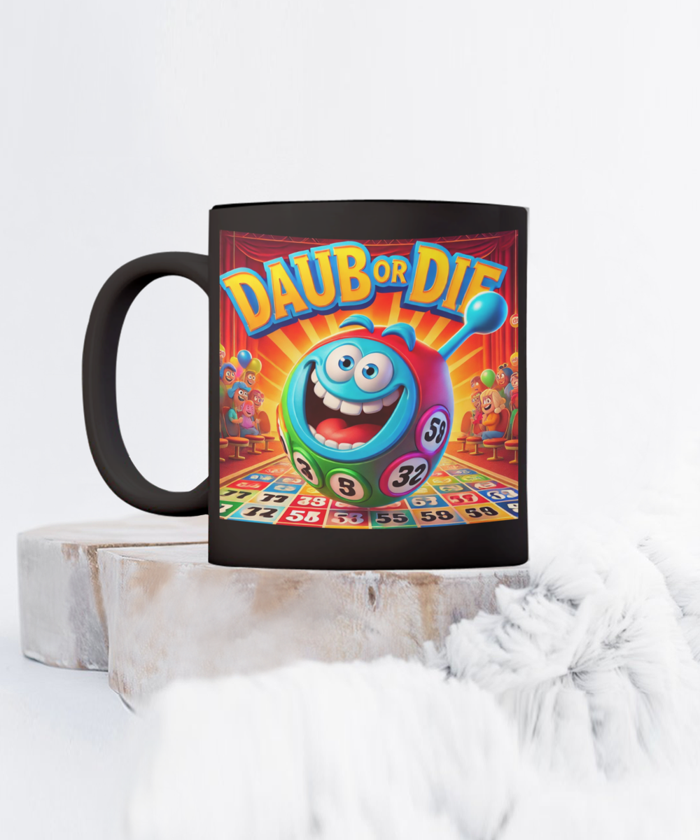 Daub Or Die - 11oz & 15oz Mug - Gift for Her - Gift for Him