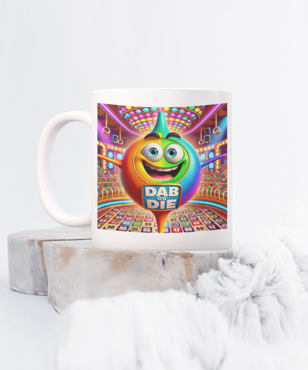 Dab Or Die - 11oz & 15oz Mug - Gift for Her - Gift for Him