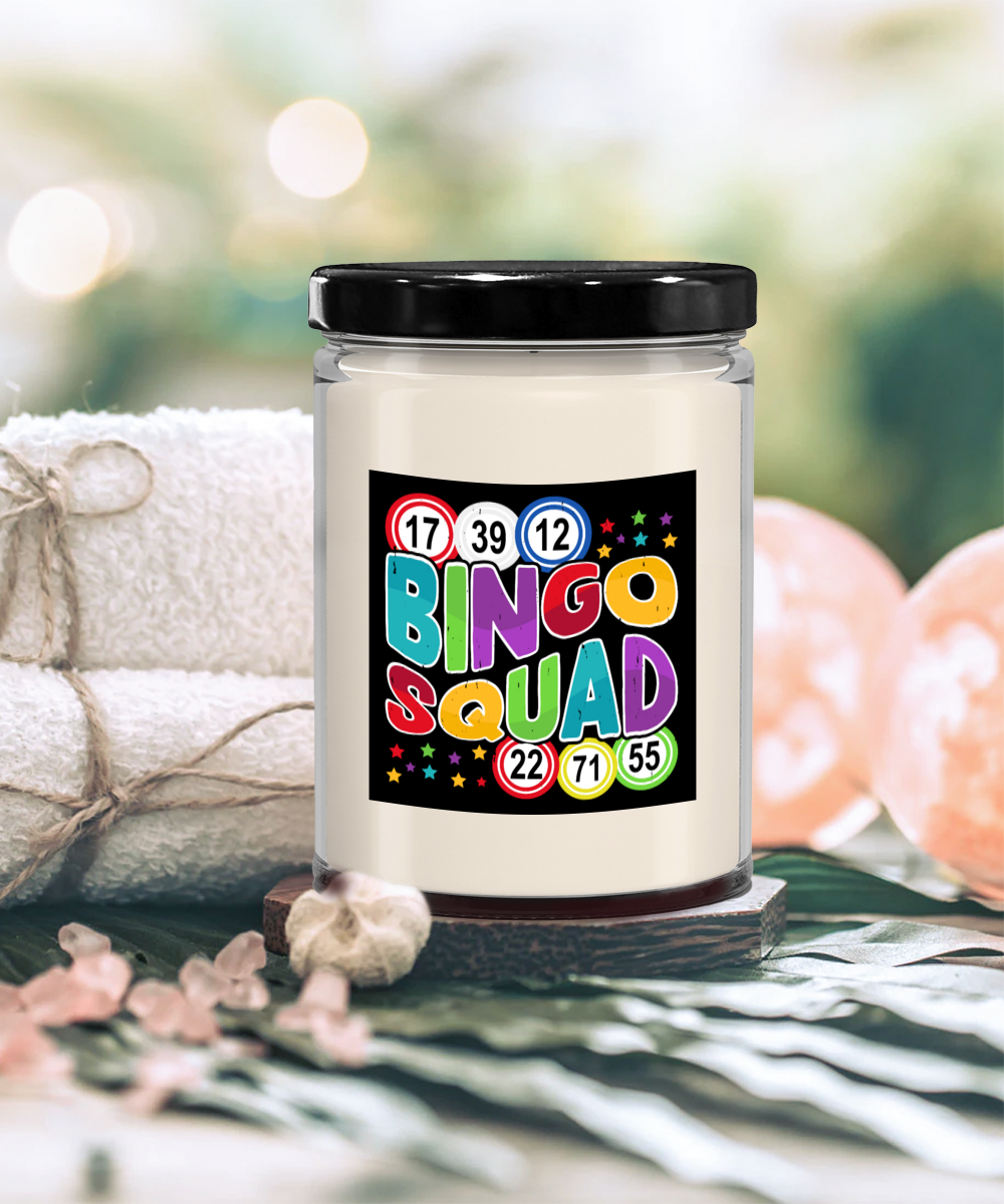 Bingo Squad - 9oz & 16oz Candle - Gift for Her - Gift for Him