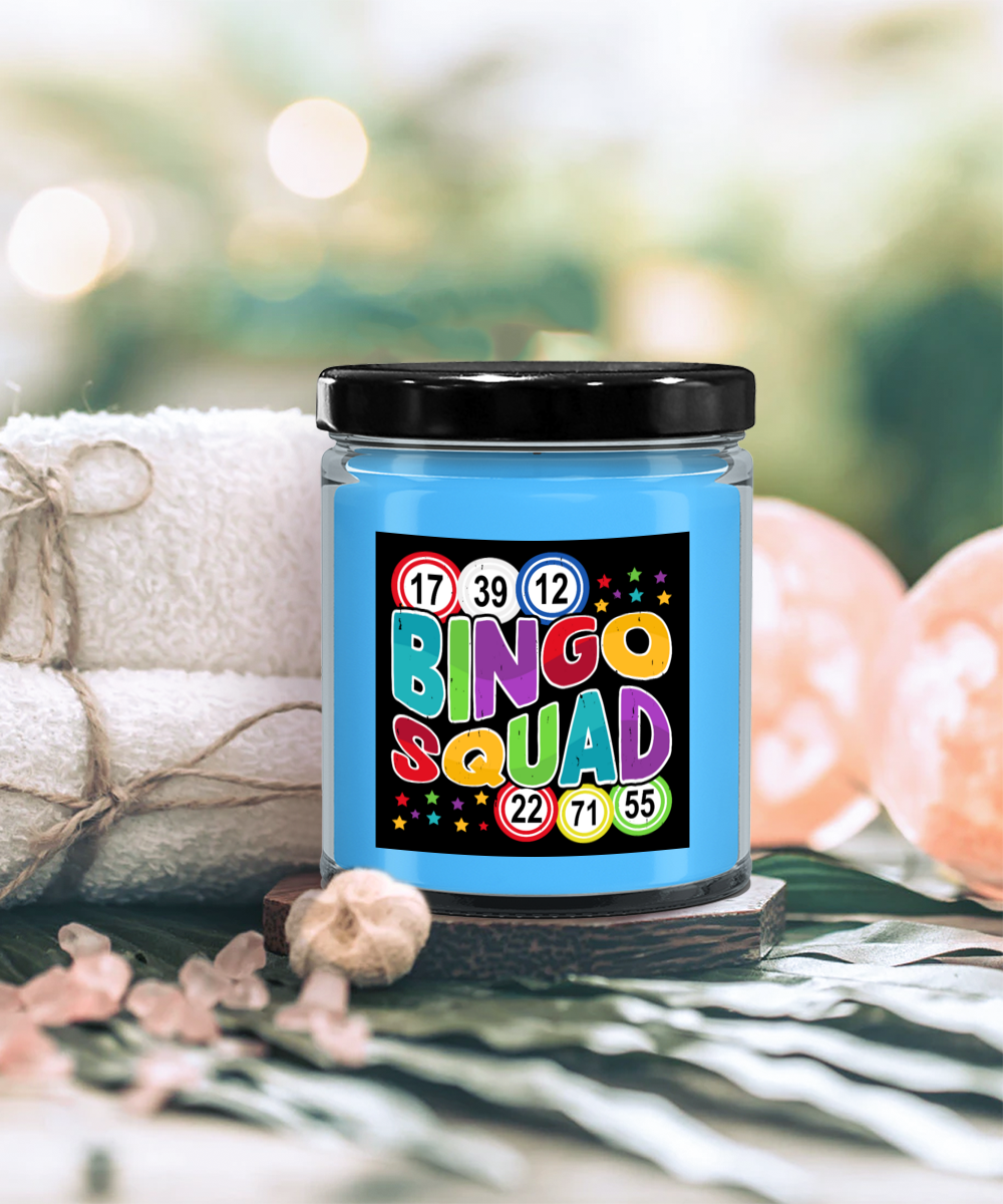 Bingo Squad - 9oz & 16oz Candle - Gift for Her - Gift for Him