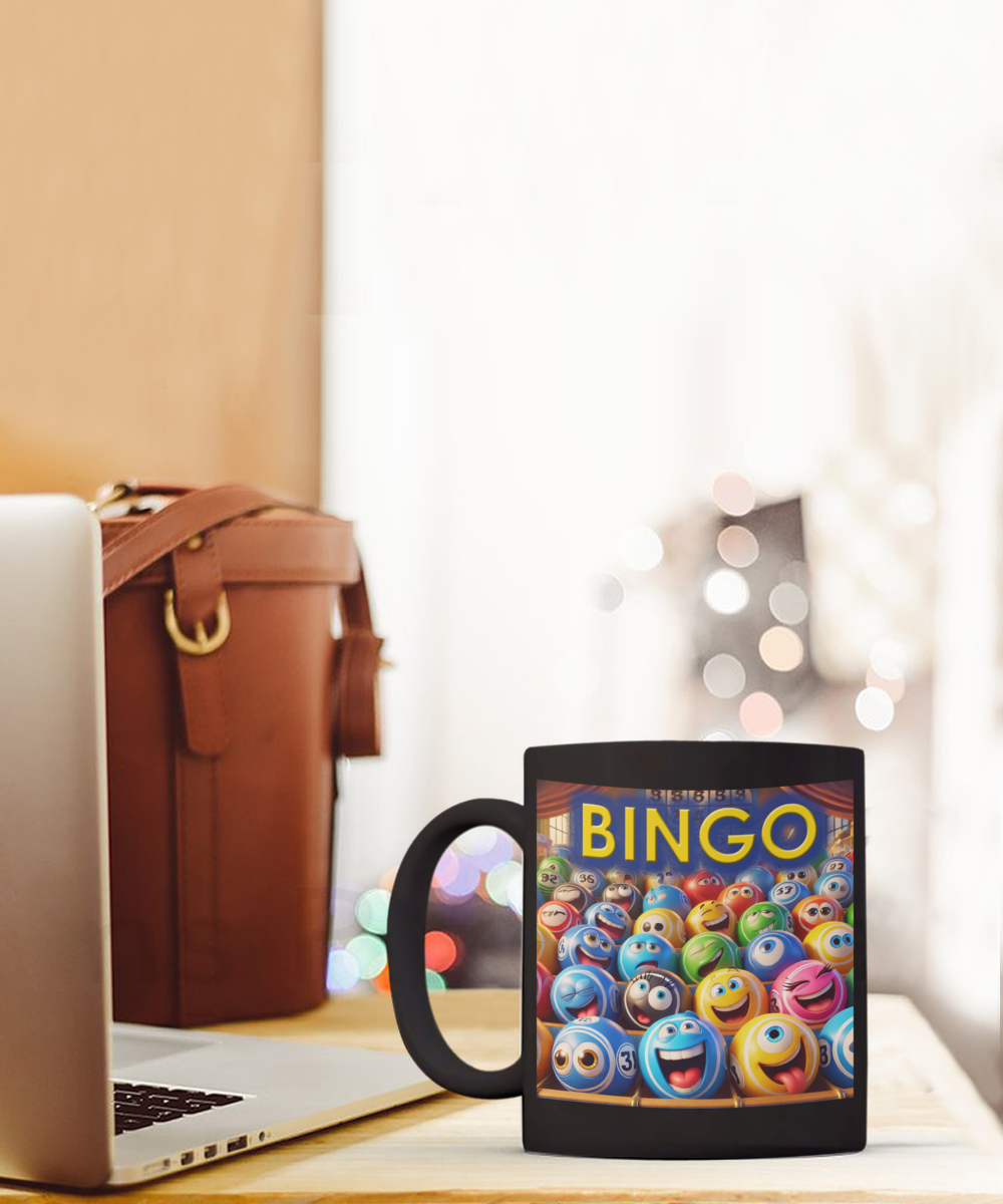 BINGO - 11oz & 15oz Mug - Gift for Her - Gift for Him