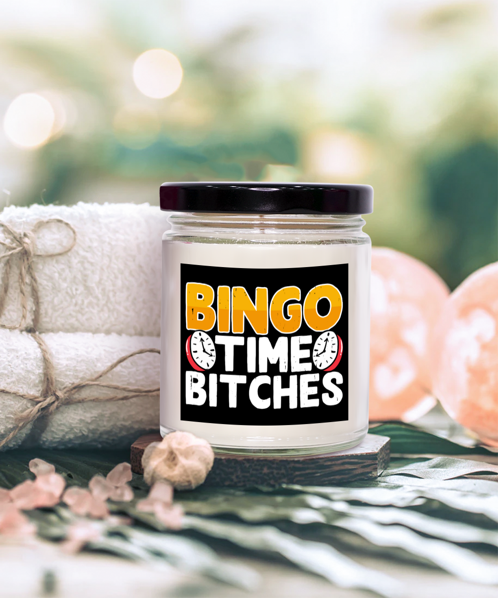 Bingo Time Bitches - 9oz & 16oz Candle - Gift for Her