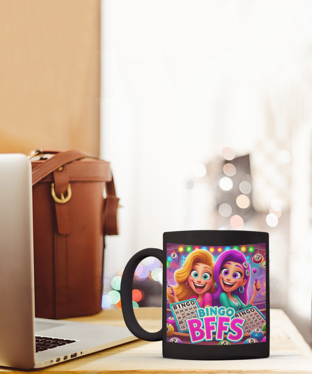 Bingo BFFS 1 - 11oz & 15oz Mug - Gift for Her