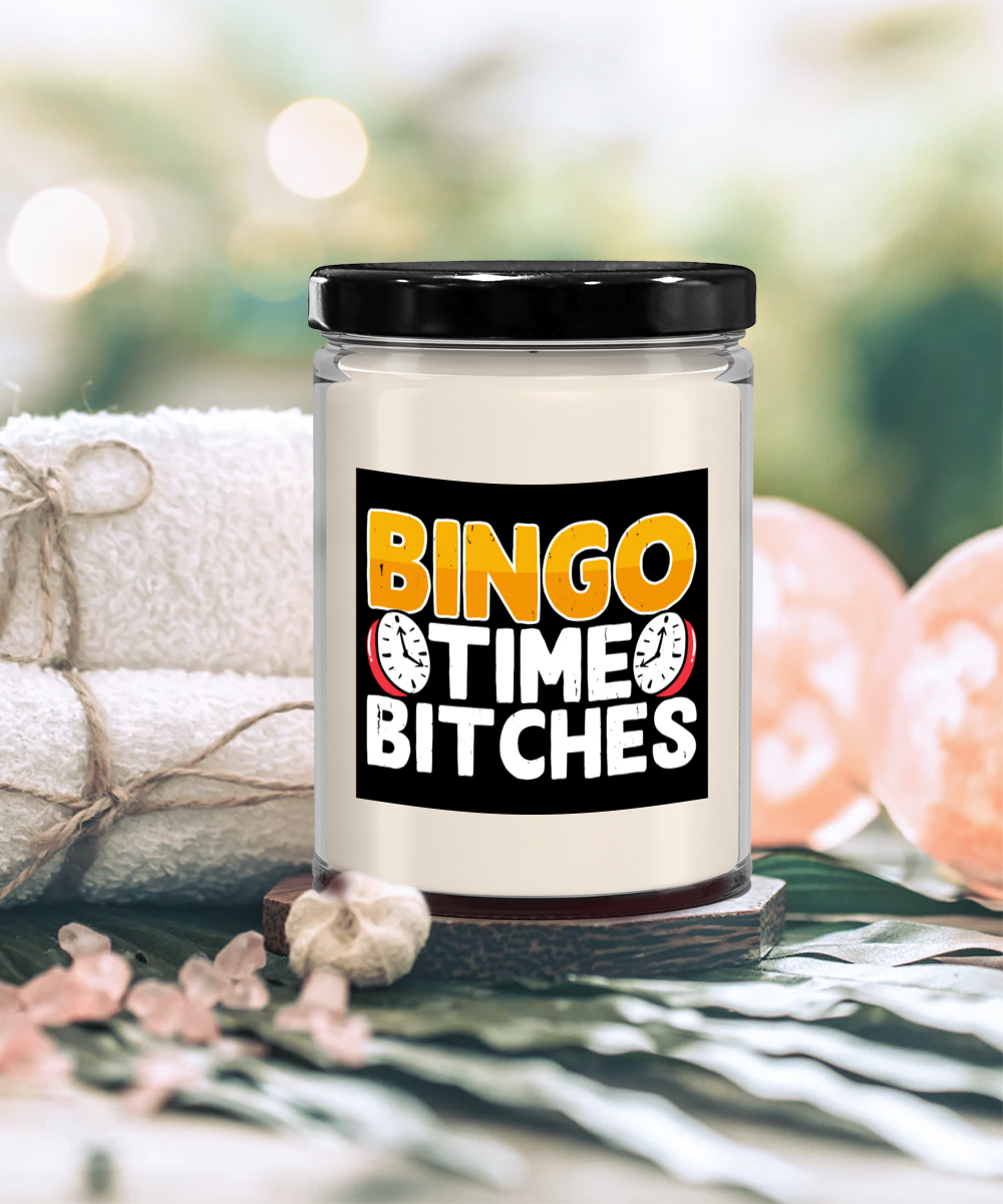 Bingo Time Bitches - 9oz & 16oz Candle - Gift for Her