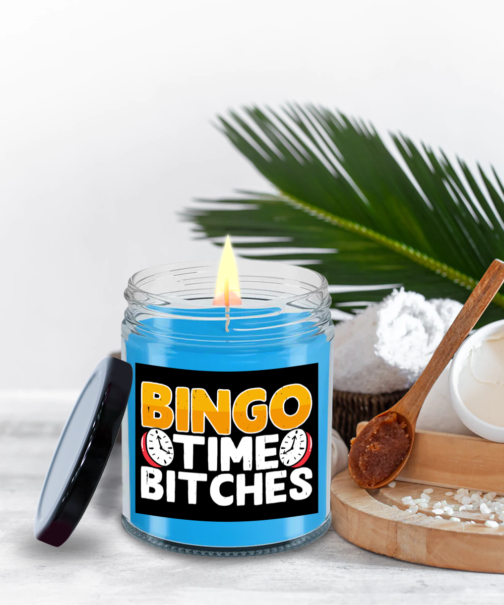 Bingo Time Bitches - 9oz & 16oz Candle - Gift for Her