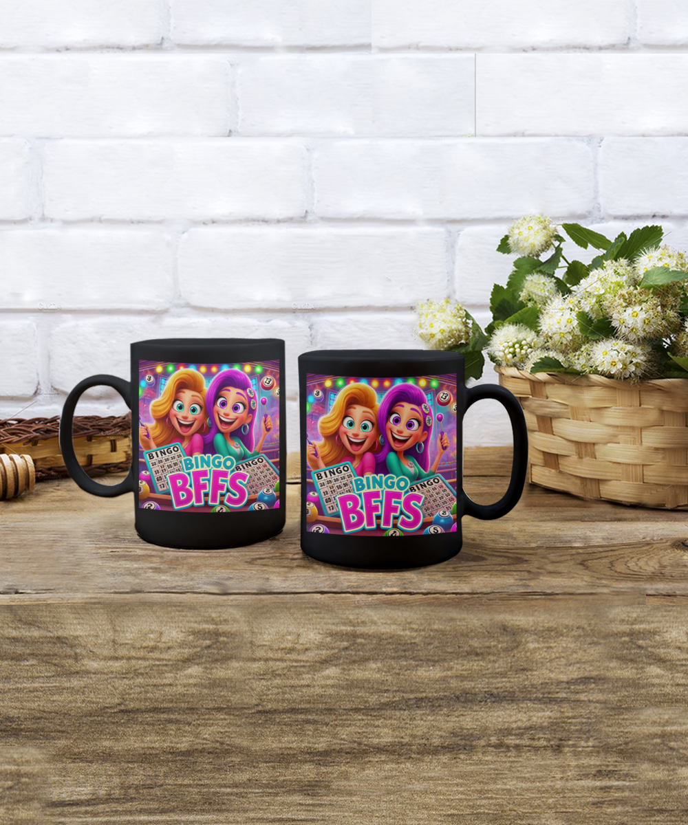 Bingo BFFS 1 - 11oz & 15oz Mug - Gift for Her